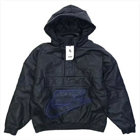 シュプリーム × NIKELeather Bomber Jacket CK6218-010 19AW 画像
