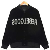 アンダーカバー 魔女期 REBELGODS ベルベッド ボンバー ジャケット M214 画像