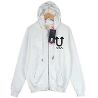 アンダーカバー × OFF-WHITE オフホワイト 19AW SKELETON RVRS ZIP HOODIE OTX4805 画像