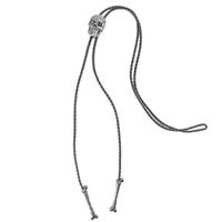 ナンバーナイン × MAGICAL DESIGN マジカルデザイン スカル ループ タイ シルバー NM-F7007 画像