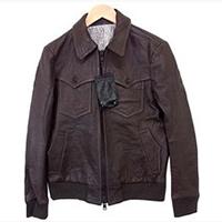 ナンバーナイン シープスキン リブ レザーブルゾン 07AW 画像