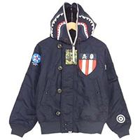 ネイバーフッド × A BATHING APE N2-B ジャケット ネイビー系 画像