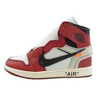 オフホワイト × ナイキ NIKE エアジョーダン AA3834-101 画像