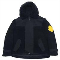 オフホワイト ×モンクレール MONCLER TREBEURDEN トレブールダン ボア ダウン ジャケット 画像