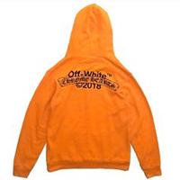 オフホワイト × クロムハーツ CHROME HEARTS HD PLVR バックロゴプリントプルオーバー 18SS 画像