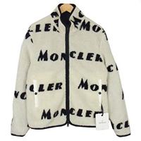 オフホワイト × モンクレール MONCLER MAGLIA CARDIGAN リバーシブル ボア フリース ジャケット 20AW F20918G77000 899AJ 画像