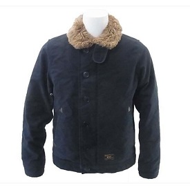 ダブルタップス N-1 デッキジャケット 142GWDT-JKM02 ネイビー系 画像