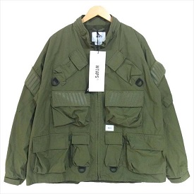 ダブルタップス 19AW モジュラー ミリタリージャケット 画像