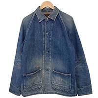 ロストコントロール QP Denim Cover All デニム ジャケット インディゴブルー系 L16A2-4024 画像