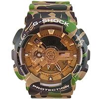 エイプ × G-SHOCK ジーショック 25TH ANNIVERSARY EXCLUSIVE MODEL 周年モデル GA-110 画像