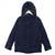 ユニフォームエクスペリメント 178054 HALF ZIP SWEAT HOODY ハーフジップ パーカー BLACK 画像