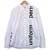 ユニフォームエクスペリメント 19SS GRAFFITI REGULAR COLLAR SHIRT 長袖シャツ ホワイト系 画像