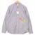 ユニフォームエクスペリメント 20SS UE-200018 BAGGAGE TAG B.D. SHIRT タグ ボタンダウン 長袖シャツ パープル系 画像