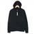 ユニフォームエクスペリメント 178054 HALF ZIP SWEAT HOODY ハーフジップ パーカー BLACK 画像