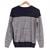 ユニフォームエクスペリメント UE-167084 STAR NUMBERING NPRDER CREW NECK KNIT 画像
