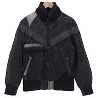 ロエン 70132010 スタッズ 切替 ラム レザー ジャケット 画像