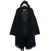 ロエン 79047022 TRIBLE SKULL MESH GAWN トライバルスカル メッシュガウン カーディガン 画像