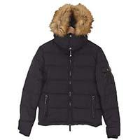 ロエン ラインストーン スカル ダウン ジャケット ブラック系 画像