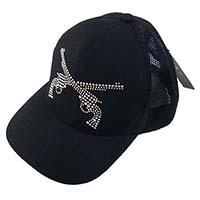 ロアー PISTOL SWAROVSKI CRYSTAL MESH CAP 17SRQ-01 画像