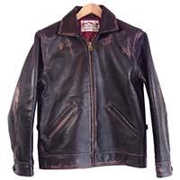 キャリー HORSE LEATHER SPORTS TYPE JACKET ホース レザー スポーツ タイプ レザー ジャケット 画像
