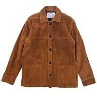 キャリー BUCKSKIN CAR COAT TYPE LEATHER JACKET スエード カーコート レザー ジャケット 画像