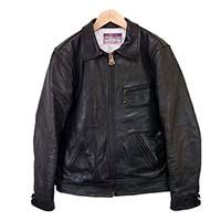 キャリー SPORTS TYPE KIP LEATHER JACKET スポーツタイプ キップ レザー ジャケット 画像