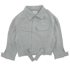 フィアオブゴッド 6th collection スウェード トラッカー ジャケット 画像