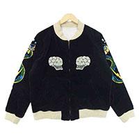 ウィアード SKULL & SNAKE JACKET スカル アンド スネーク リバーシブル ジャケット WRD-17-AW-01 画像