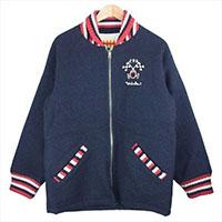 ウィアード 胸ロゴ刺繍 裏地キルティング ウール ファラオ ジャケット 画像