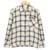 ウィアード R-ES ROBOT - L/S SHIRTS ヘリンボーン チェック シャツ オフホワイト系 画像
