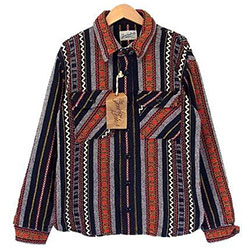 テンダーロイン T-NATIVE SHT JKT S ネイビー画像