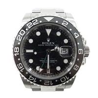 ロレックス GMT マスター 2 ブラック オートマチック 画像