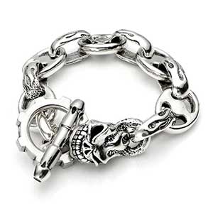 スターリンギア ベーシックリンク w/デビルスカル ブレスレット画像