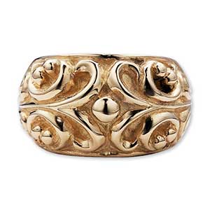 スタンリーゲス 18Kゴールド リムドフィリグリー リング画像