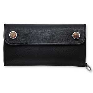 スタンリーゲス ロングウォレット ウッドボタン画像