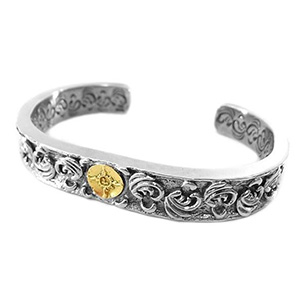 ファーストアローズ K18付 アラベスクインゴットバングル画像