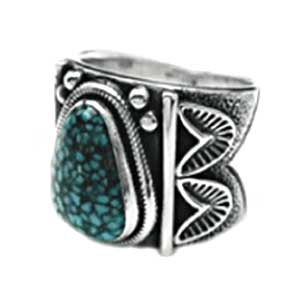 ハワードネルソン ハイグレード ランダーブルーターコイズ リングル画像