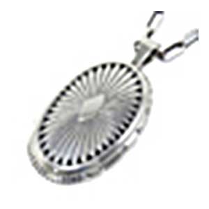 ハワードネルソン サンバースト シルバーペンダントトップ画像