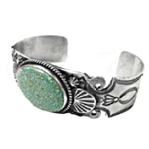 ゲイリーリーブス ナンバーエイト ターコイズ シルバーバングル画像