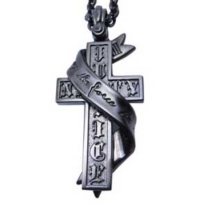 プエルタデルソル × GLAY HISASHI BLACKEN クロスペンダント画像