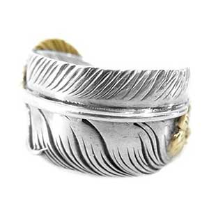 アリゾナフリーダム 金ハート フラワー カスタム フェザーリング画像