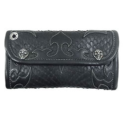 ビルウォールレザー TRIBAL ANACONDA WALLET W943画像