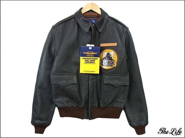 XLARGExTOYS McCOYマッコイ20周年記念/50着限定/A-2/40/ジャケット/エクストララージ/トイズマッコイ/PRESIDENT LABEL/play set products A-2 JACKET/タグ付属/店頭展示品