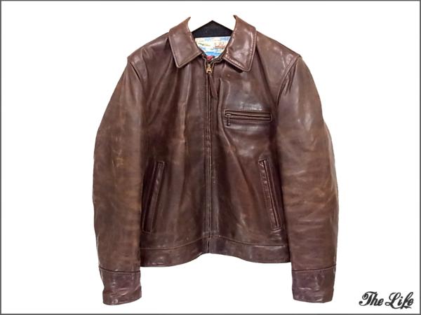 AeroLeatherエアロレザーハイウェイマン/ホースハイド38/HIGHWAYMAN/馬革/ジャケット