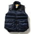 15AW ×ポーター×ビームス別注ダウンベスト/ネイビー /AIR FORCE COLLECTIONダウンベスト/定価:¥49,680(税込)