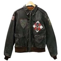 アヴィレックス 487th ハンドペイント A-2ジャケット 画像