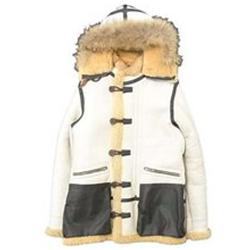 アヴィレックス レザー ムートンコート B-7 MOD 画像