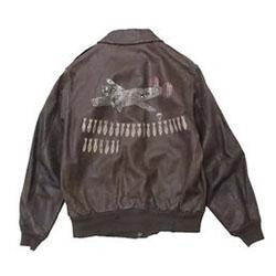 エアロレザー 40s A-2 米軍 実物 当時物 オリジナル ジャケット 画像