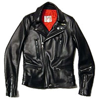 ルイスレザー 402T ライトニング タイトフィット ライダースジャケット画像
