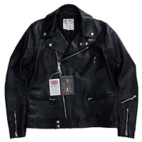 ルイスレザー 441T サイクロン タイトフィット ホースハイド レザー ジャケット画像